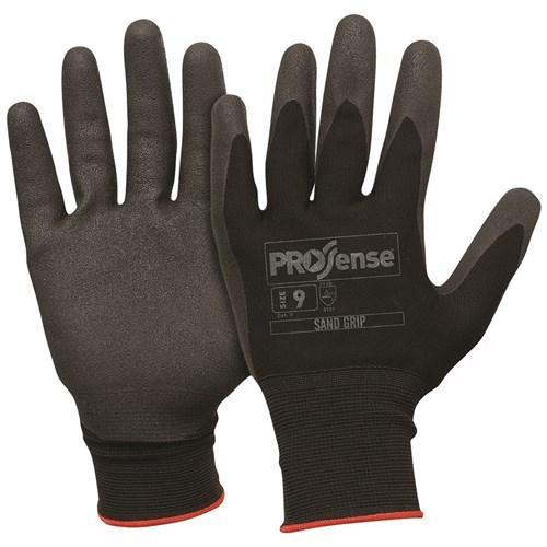 Pro Choice Sandy Grip Nitrile On Nylon Liner X12 - NSD PPE Pro Choice 7  